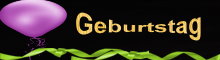 Geburtstag